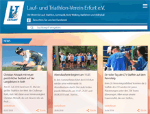 Tablet Screenshot of ltv-erfurt.de